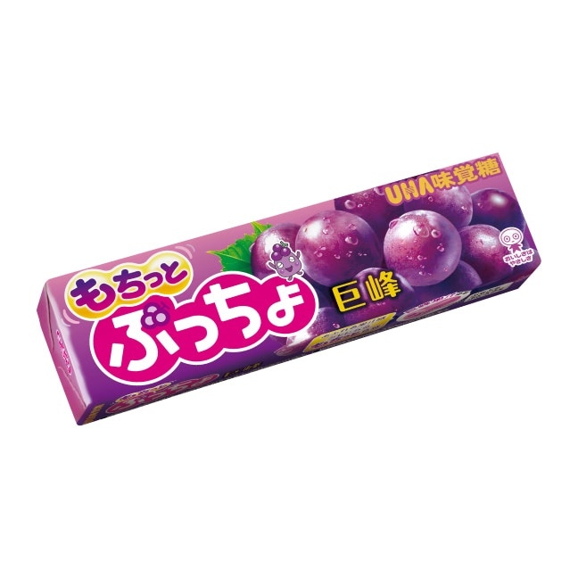 味覚糖 ぷっちょスティック ぶどう 10粒×10個