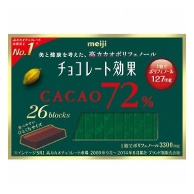明治 チョコレート効果カカオ72% 26枚入り×6個｜チョコレート｜格安お