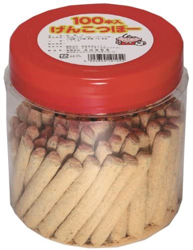 （1個売り）高田屋製菓 100本入り げんこつぼー きなこ