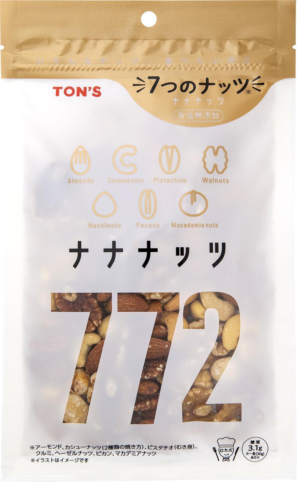 東洋ナッツ　食塩無添加ナナナッツ 160ｇ×10袋