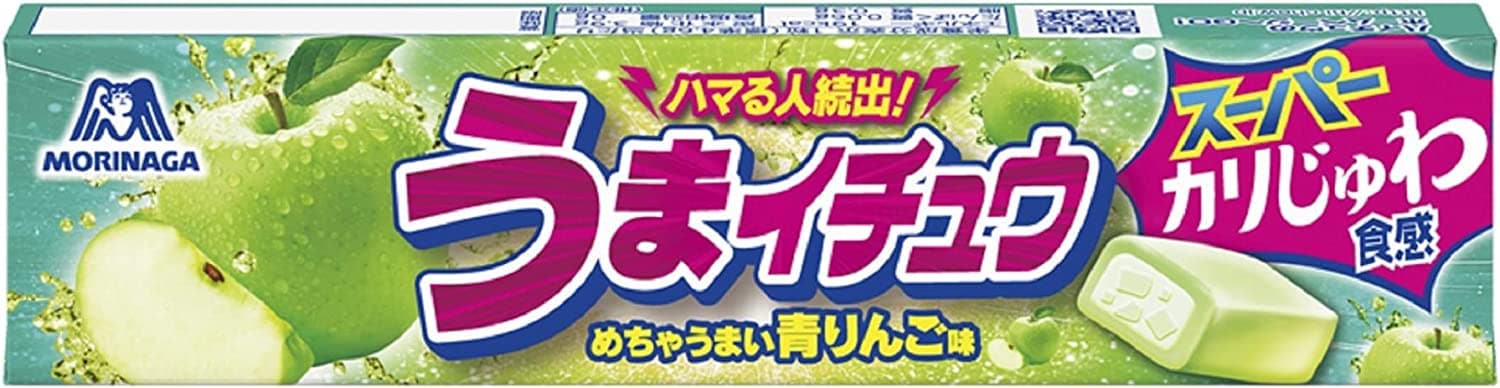 森永製菓 うまいチュウ＜青りんご味＞ 12粒×12個