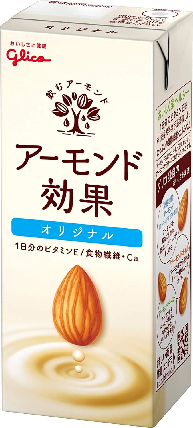 グリコ アーモンド効果オリジナル 200ml×24本（ケース販売）