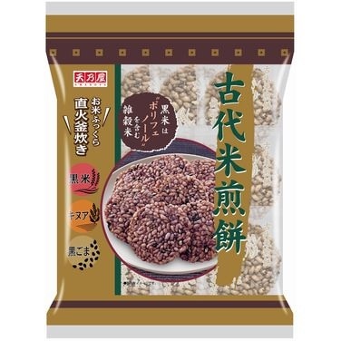 天乃屋 古代米煎餅 10枚×12袋