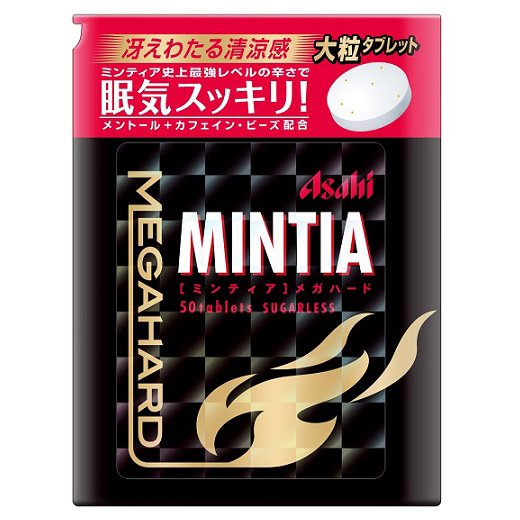 アサヒグループ食品 ミンティア メガハード 50粒×4個