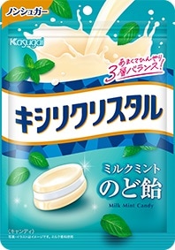 春日井製菓 キシリクリスタル ミルクミントのど飴 71g×6袋