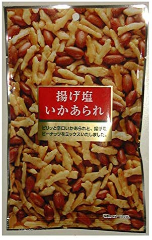 泉屋製菓 揚げ塩いかあられ 50g×12袋