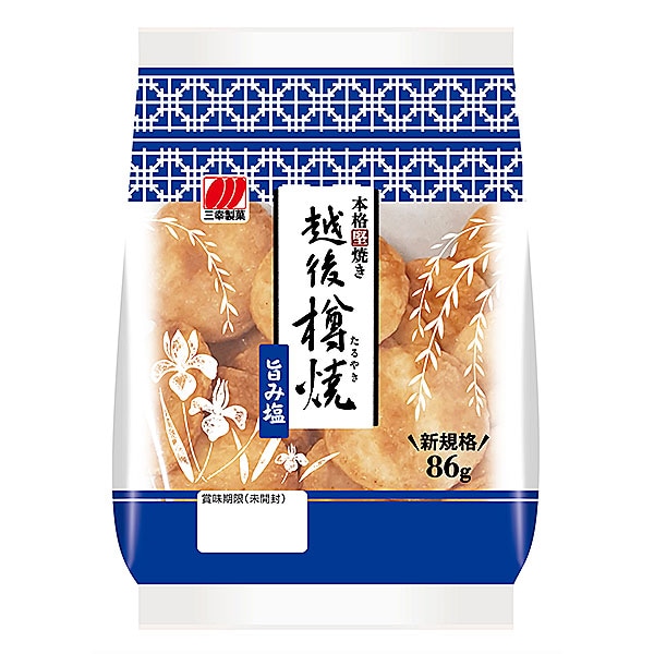 三幸製菓 越後樽焼 旨み塩 86g×12袋