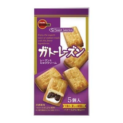 ブルボン ガトーレーズン 5個×10袋