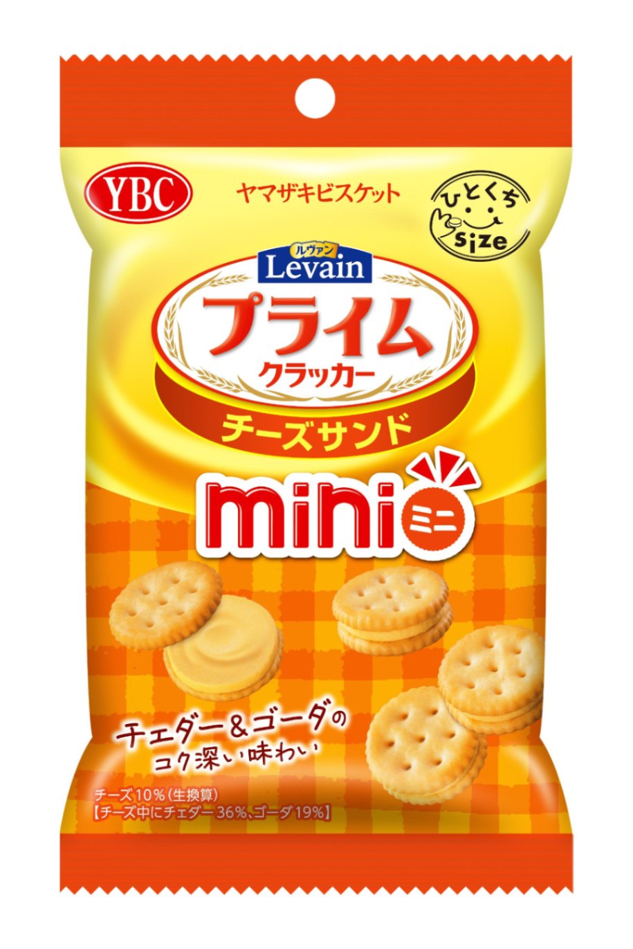 ヤマザキビスケット ルヴァンプライムチーズサンドミニ 40g×10袋