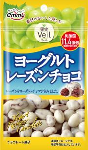 正栄デリシィ 果実ヴェールヨーグルトレーズンチョコ 38g×12袋