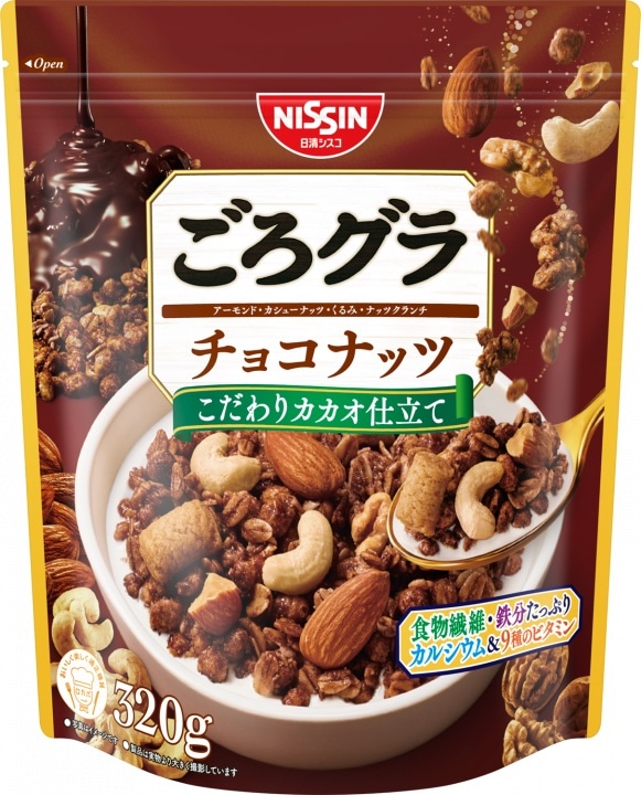 日清シスコ ごろグラ チョコナッツ 320g×6袋