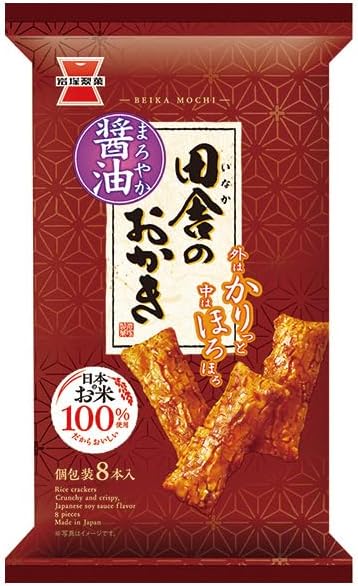 岩塚製菓 田舎のおかき 8本×12袋