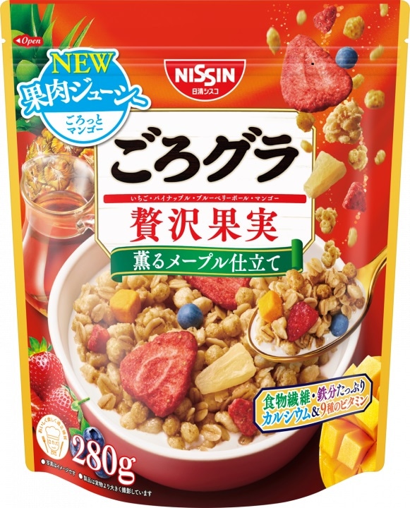 日清シスコ ごろグラ贅沢果実 280g×6袋