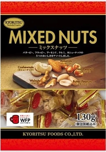 共立食品 ミックスナッツピロ 130g×6袋