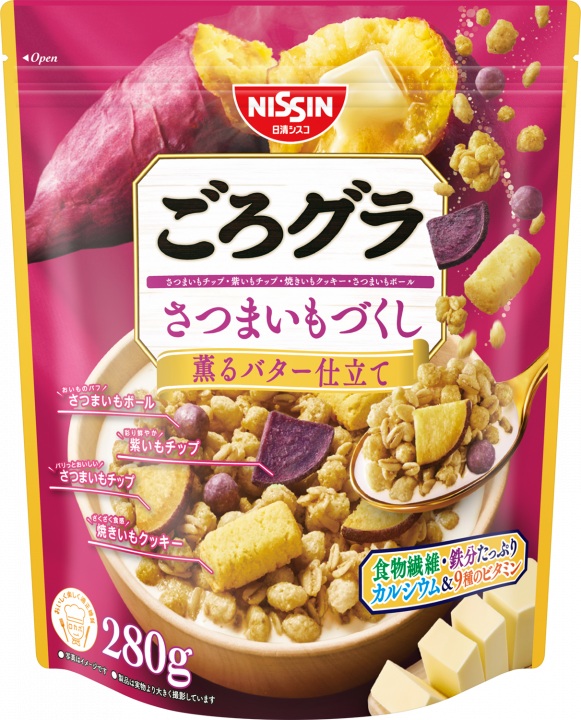 日清シスコ ごろグラさつまいもづくし 280g×6袋