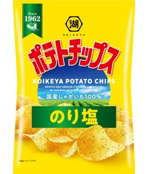 湖池屋 ポテトチップス のり塩 55g×12袋