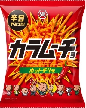 湖池屋 スティックカラムーチョ ホットチリ味 90g×12袋