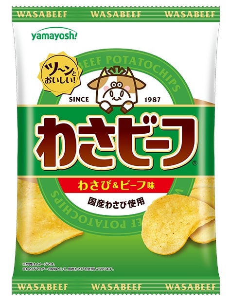 山芳製菓 ポテトチップス　わさビーフ 50g×12袋