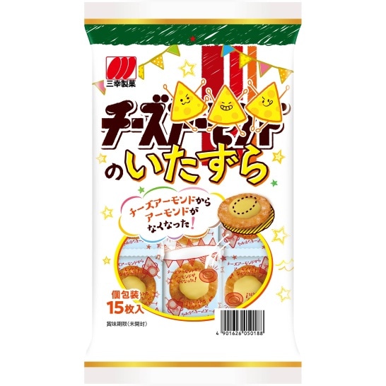 三幸製菓 チーズのいたずら 15枚×16袋
