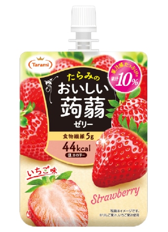 たらみ おいしい蒟蒻ゼリーいちご味 150g×6個
