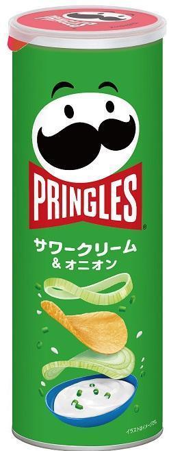 ケロッグ プリングルズサワークリームオニオン M 105g×8個