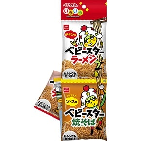 おやつカンパニー ベビースターいろいろ4連 68g（17g×4袋）×20個