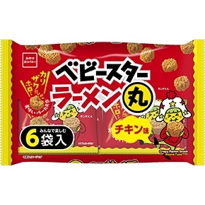 おやつカンパニー ベビースターラーメン丸チキン味6袋 132g（22g×6袋）×15個