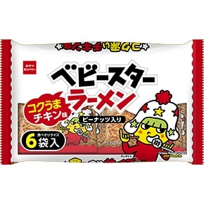 おやつカンパニー ベビースターラーメンコクうまチキン6袋 138g（23g×6袋）×15個