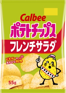 カルビー ポテトチップスフレンチサラダ 55g×12袋