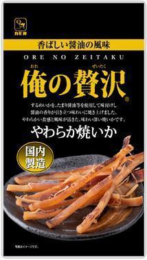 カモ井食品 俺の贅沢 やわらか焼いか 24g×5個