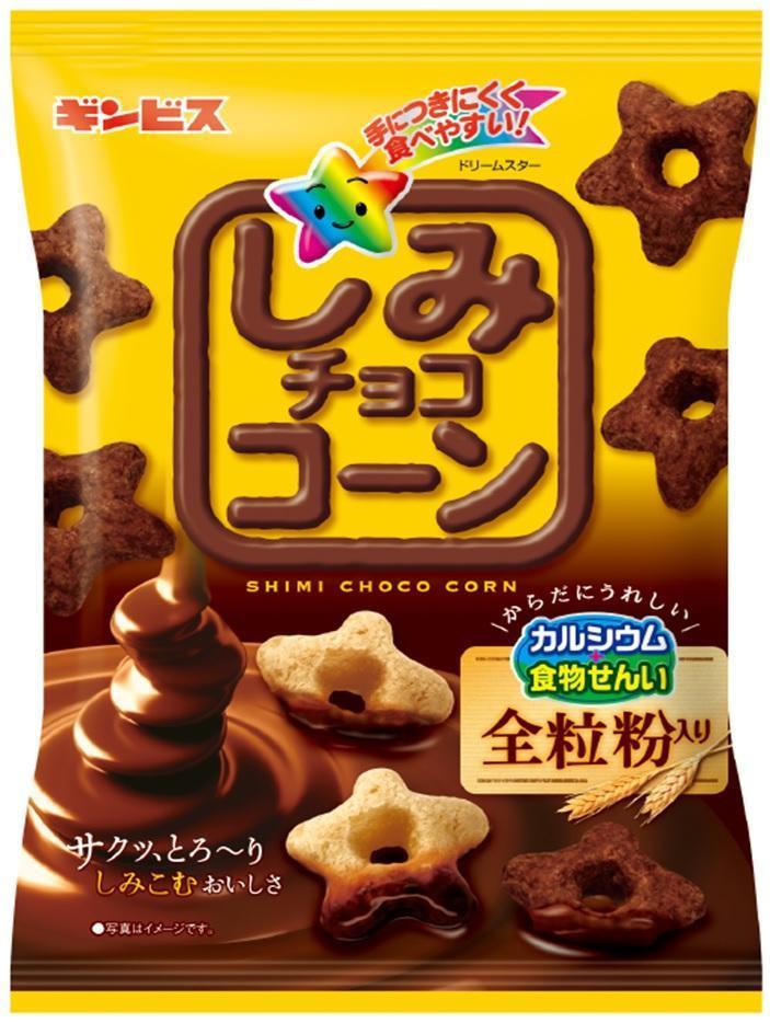 ギンビス しみチョココーン全粒粉 60g×12袋