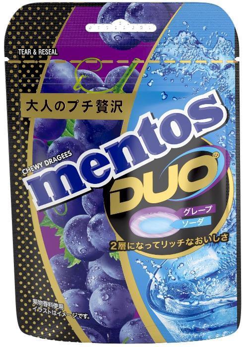 クラシエ メントスＤＵＯグレープ＆ソーダ 45g×10個