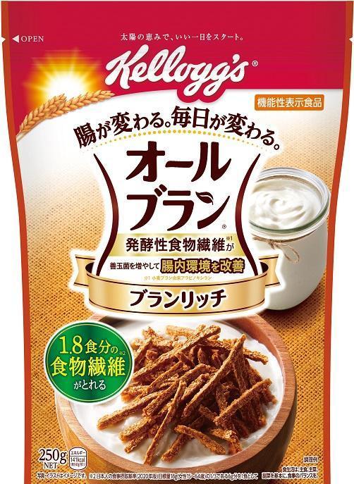 ケロッグ オールブランブランリッチ 250g×6個