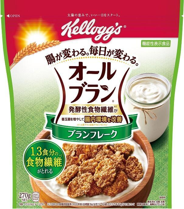 ケロッグ オールブランブランフレーク 270g×6個