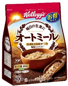 ケロッグ オートミール徳用 800g×6個