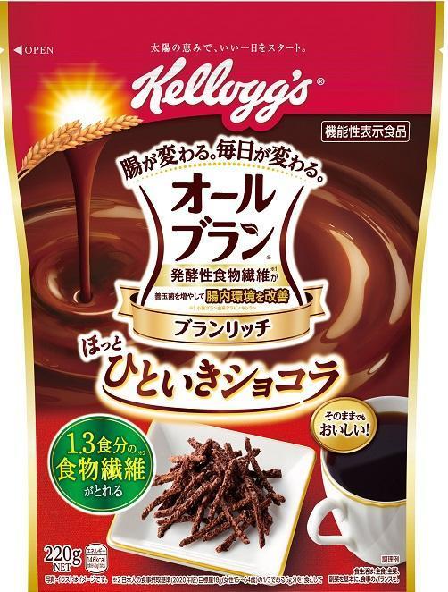 ケロッグ オールブランブランリッチほっとひといきショコラ 220g×6個