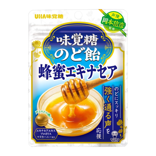 味覚糖 味覚糖のど飴 蜂蜜エキナセア 61g×6袋