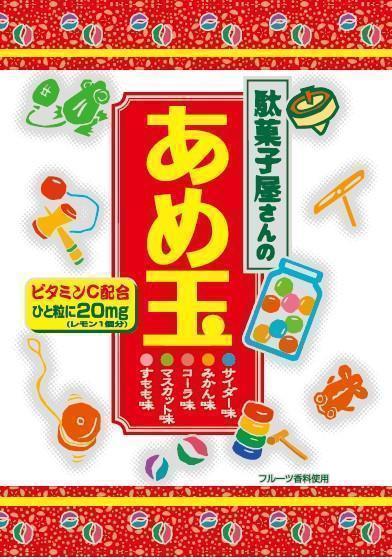リボン 駄菓子屋さんのあめ玉 16個×12個