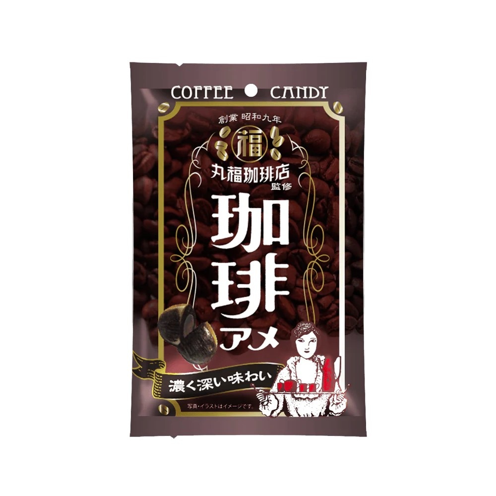 栄光堂ファクトリ 丸福珈琲店監修コーヒーキャンディ 70g×12個