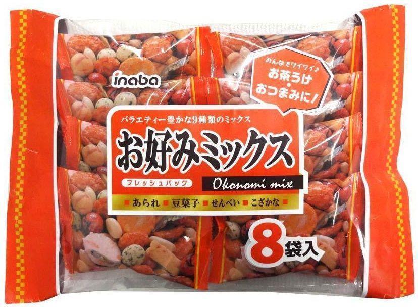 稲葉ピーナツ ８袋お好みミックス 160g×12個
