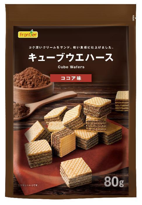 NSIN キューブウエハースココア味 80g×12袋