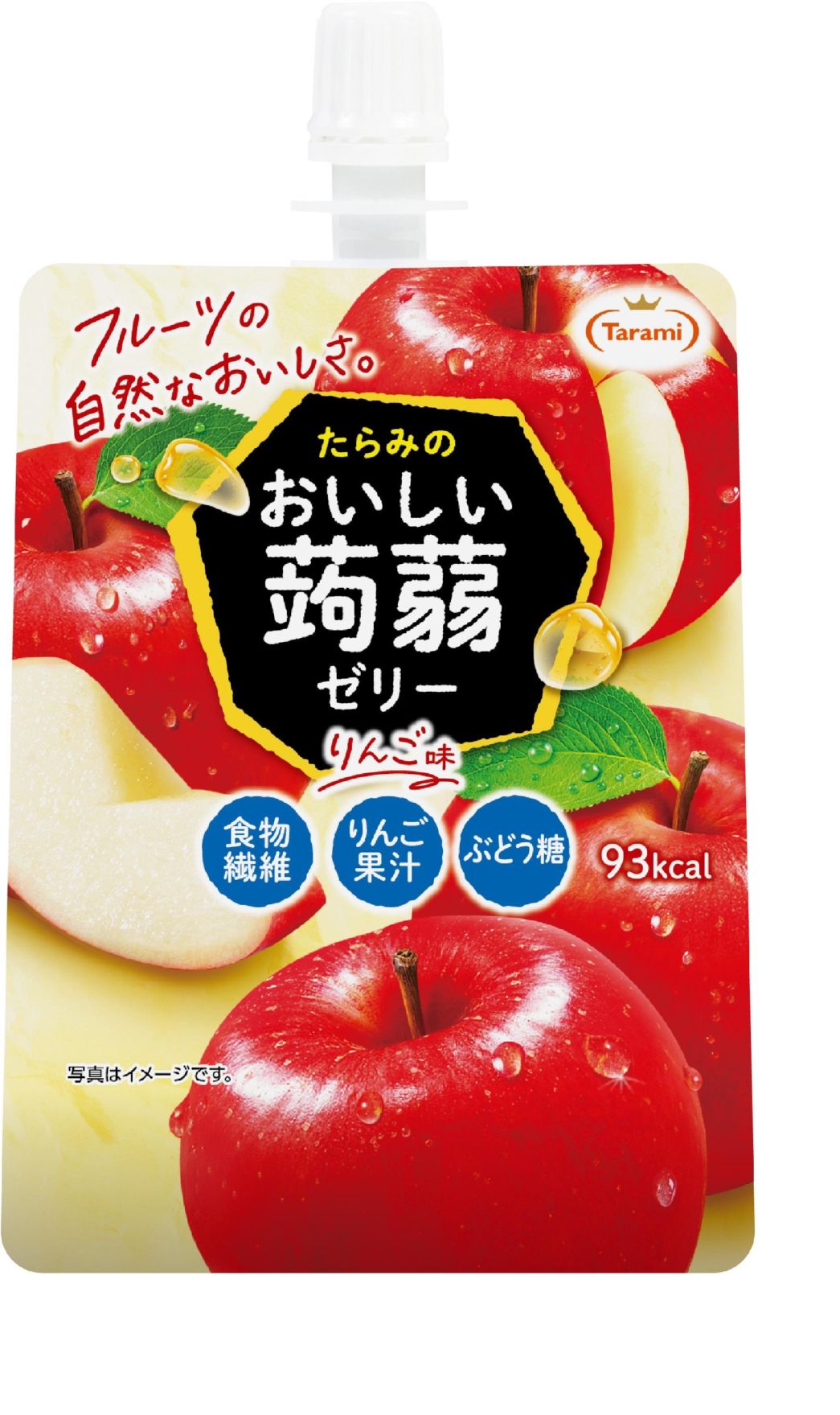 たらみ おいしい蒟蒻ゼリーりんご味 150g×6個
