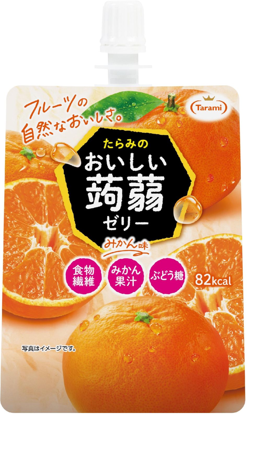 たらみ おいしい蒟蒻ゼリー みかん味 150g×6個