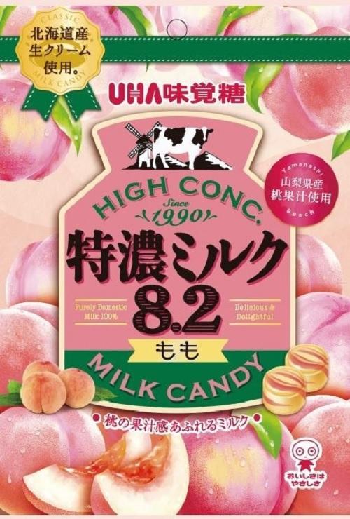 味覚糖 特濃ミルク８．２もも 70g×6個