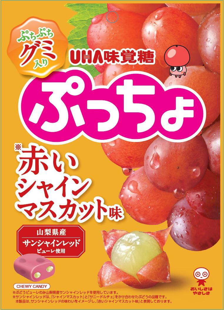 【もふまる 様】専用（赤360g）2袋★【リクエスト特割特価】 味覚糖 ぷっちょ袋赤いシャインマスカット 72g×6個｜すべての商品
