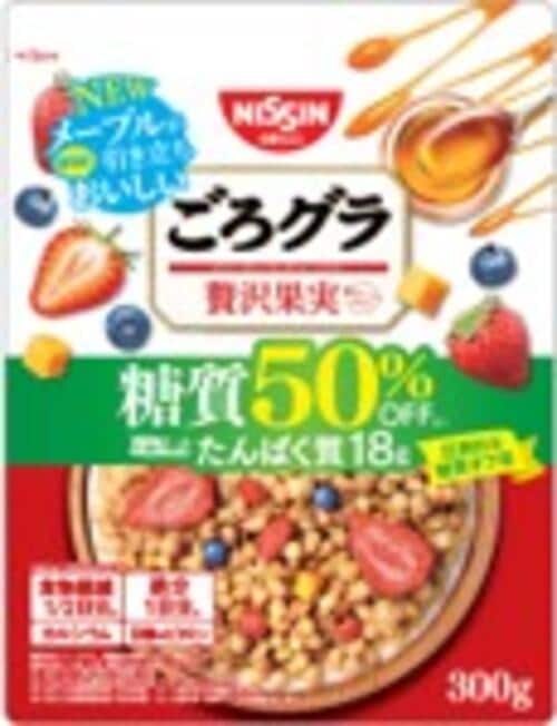 シスコ ごろグラ糖質５０％オフ贅沢果実 300g×8個