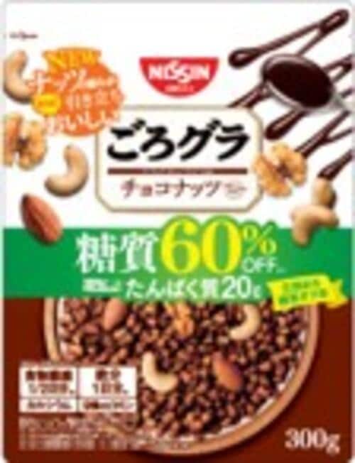 シスコ ごろグラ糖質６０％オフチョコナッツ 300g×8個