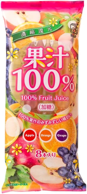 光武製菓 果汁100％ 8本×15袋