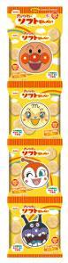栗山米菓 ４連アンパンマンのソフトせん 52g×12個