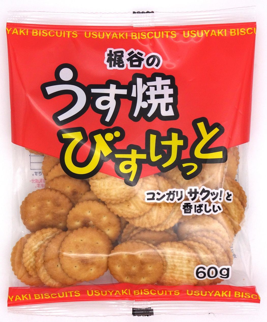 梶谷食品 NS15うす焼びすけっと 60g×16個｜ビスケット・クッキー